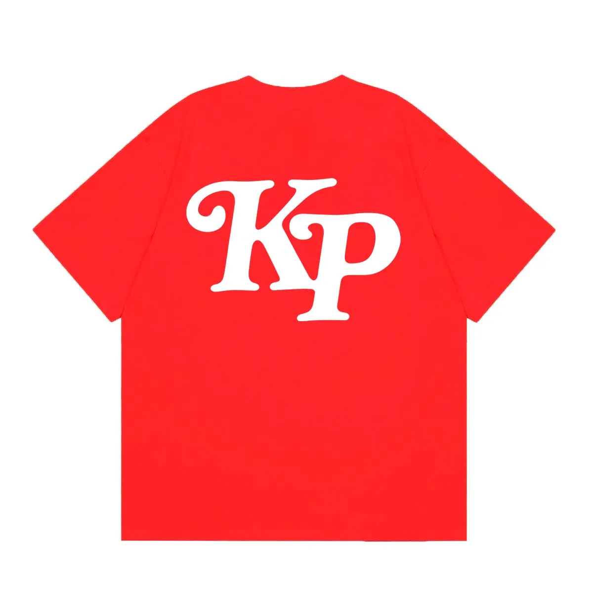 KENZO BY VERDY KP New Year limited oversized T-shirt Color: White Black Tibetan Blue Red Size: M L